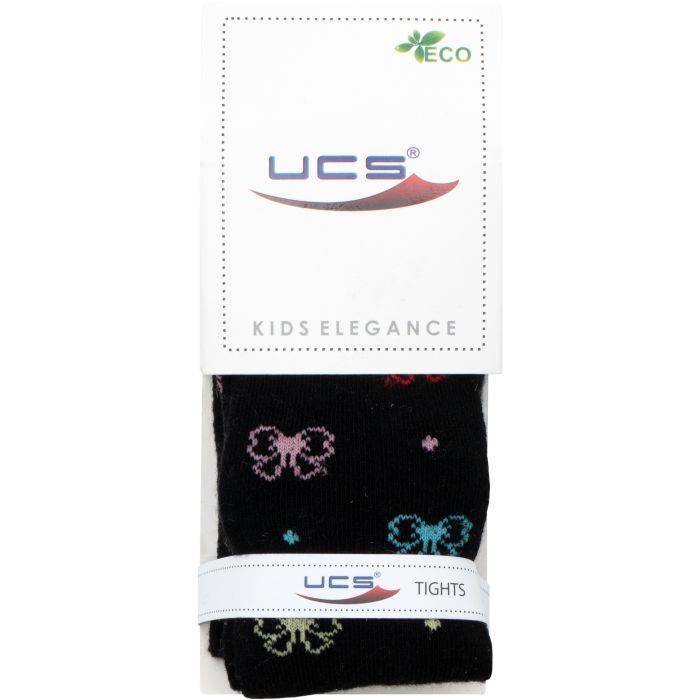 Колготки детские UCS Socks с бантиками (M0C0301-2427-86G-black)