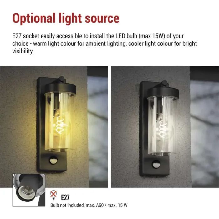 Светильник EMOS PIR E27 15 Вт IP44 (ZGC040P) изображение 12