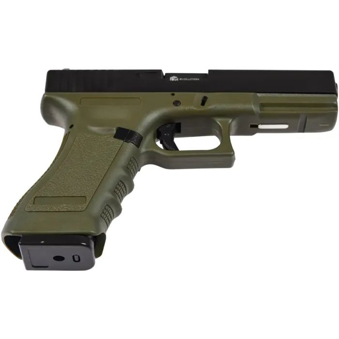 Страйкбольний пістолет Evolution E017 Gas 6 мм OD Green (EP0217-G) зображення 3