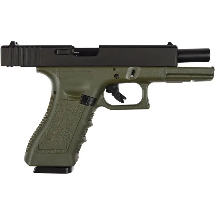 Страйкбольний пістолет Evolution E017 Gas 6 мм OD Green (EP0217-G) зображення 6