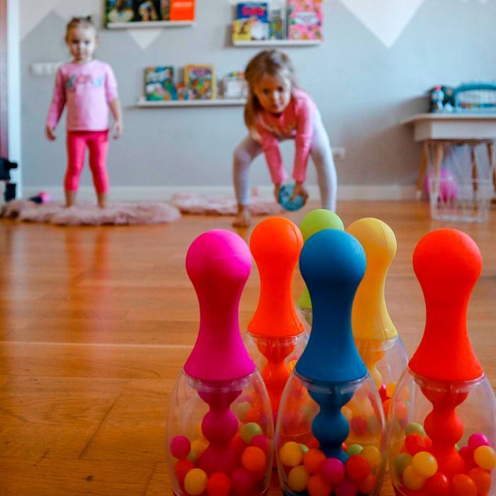 Игровой набор Battat Красочный боулинг (BX2438Z) изображение 9