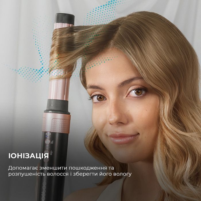 Стайлер Cecotec Bamba CeramicCare 14in1 AirGlam Black (CCTC-00251) изображение 6