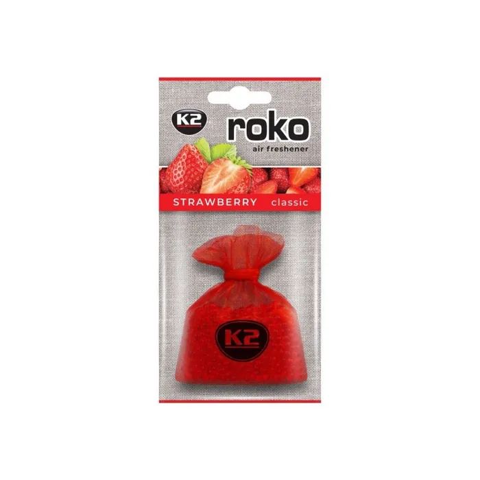 Ароматизатор для автомобиля K2 ROKO Truskawka 20г (V820)
