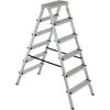 Лестница ELKOP стременка 6сх. верхняя ступень 1,41м, двусторонняя (DHR406)