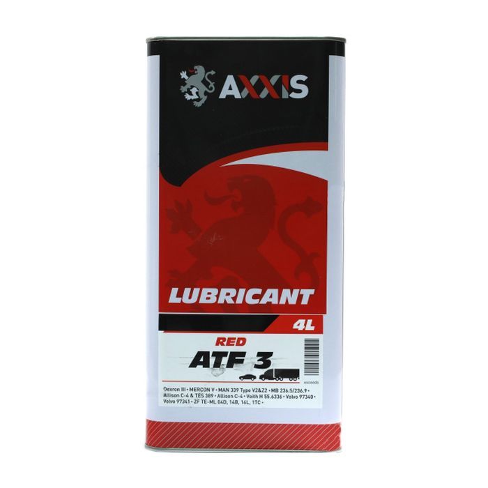 Трансмиссионное масло AXXIS ATF 3 4л (AX-2069)