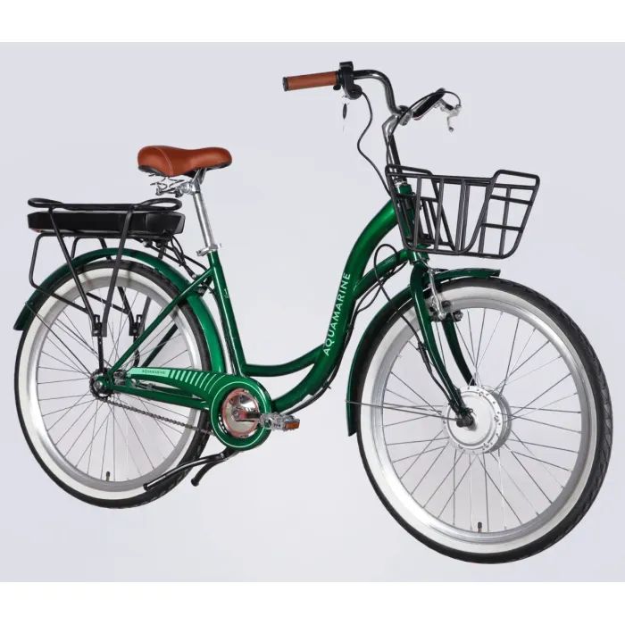 Электровелосипед Dorozhnik 26" eAQUAMARINE BH рама-17" 36B 13А*г 500Вт 2026 темно-синій (ELB-D-26-294) изображение 2