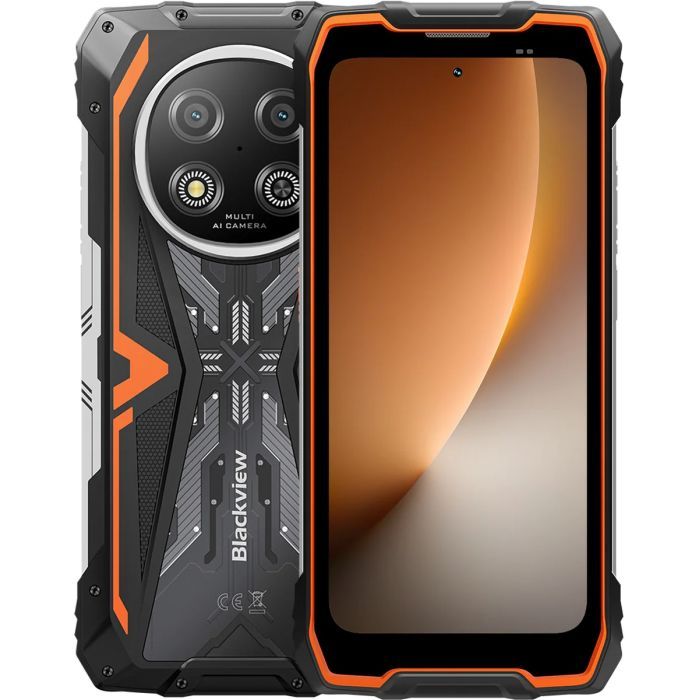 Мобильный телефон Blackview ROCK 2 12/256GB Orange (6931548325581)