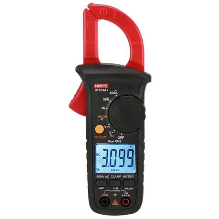 Токовые клещи UNI-T UT200A+ ACA, ACV, DCV, , Hz, NCV (True RMS) (UT200A+)