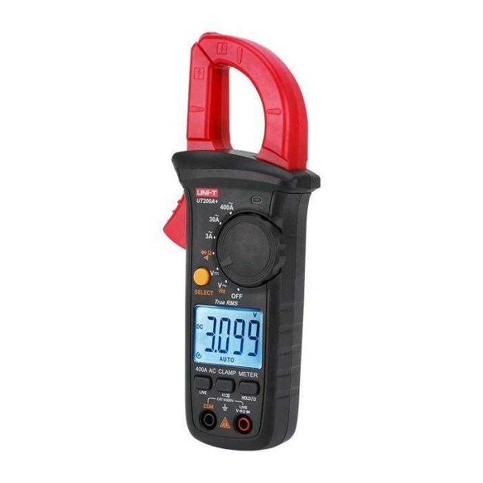 Токовые клещи UNI-T UT200A+ ACA, ACV, DCV, , Hz, NCV (True RMS) (UT200A+) изображение 3