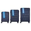 Набір валіз 2E M7979 (L+M+S) темно-синій (2E-PP-M7979-SET3-DB) зображення 2