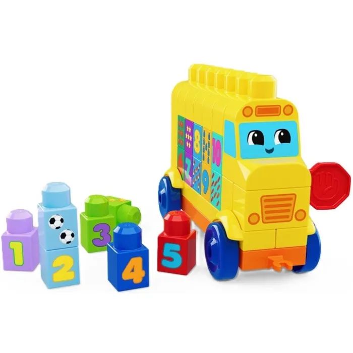 Конструктор Mega Bloks Автобус с цифрами 45 деталей (JKG34) изображение 2