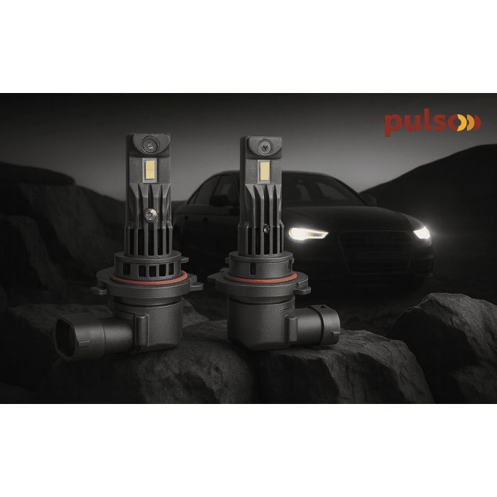 Автолампа PULSO LED-chips 3570 CSP/12v/2x30w/4000Lm/6500K (LP5-HB3) изображение 5