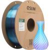 Пластик для 3D-принтера eSUN PLA Clear Rainbow 1,75mm 1kg PURPLE BLUE CYAN (PLA-CLRB175RB-ZUCY1P1) изображение 4