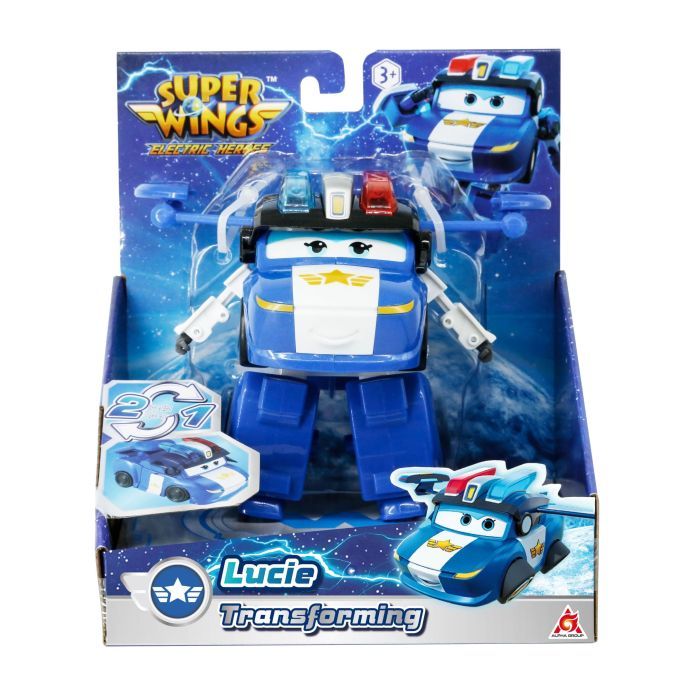 Фигурка Super Wings трансформер Transforming Люси (Lucie), 12.5см (EU780235) изображение 6