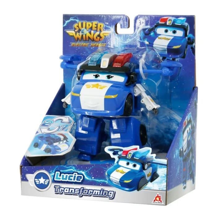 Фигурка Super Wings трансформер Transforming Люси (Lucie), 12.5см (EU780235) изображение 8