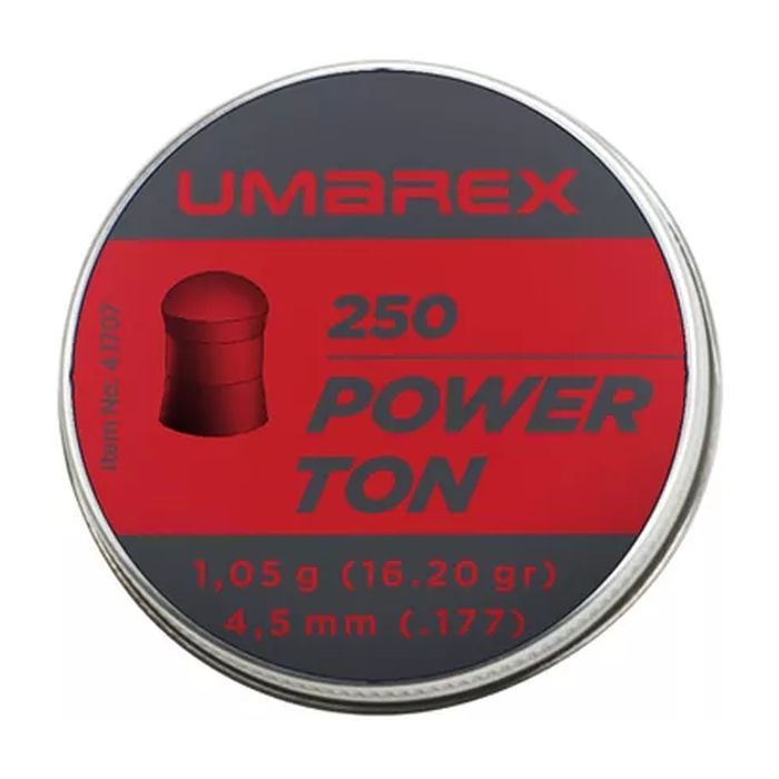Пульки Umarex Power Ton 4,5 мм 1,05 г 250шт (4.1707)