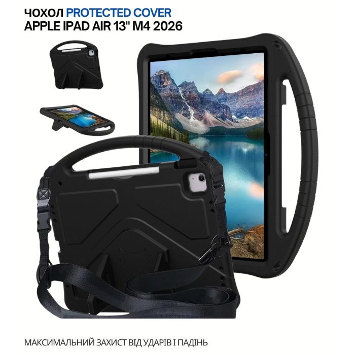 Чехол для планшета BeCover Protected Cover Apple iPad Air 13" M4 2026 Black (715292) изображение 4