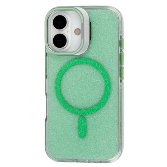 Чехол для мобильного телефона BeCover FIBRA Star Shine MagSafe Apple iPhone 17 Green (715413)