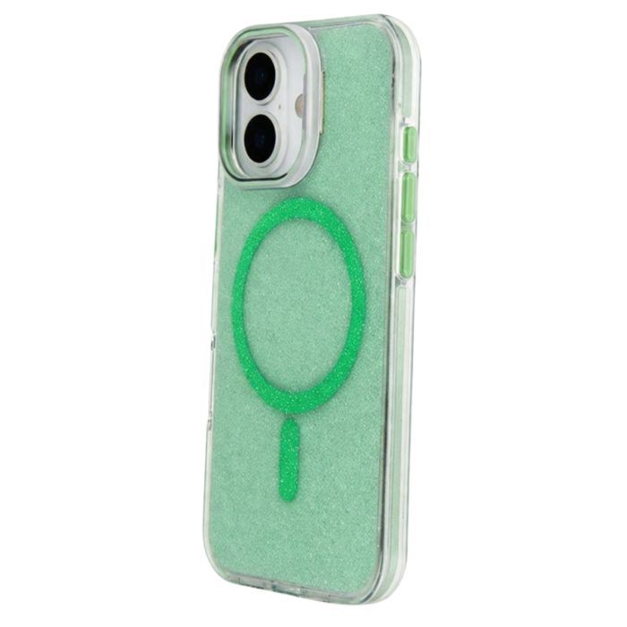 Чехол для мобильного телефона BeCover FIBRA Star Shine MagSafe Apple iPhone 17 Green (715413) изображение 3