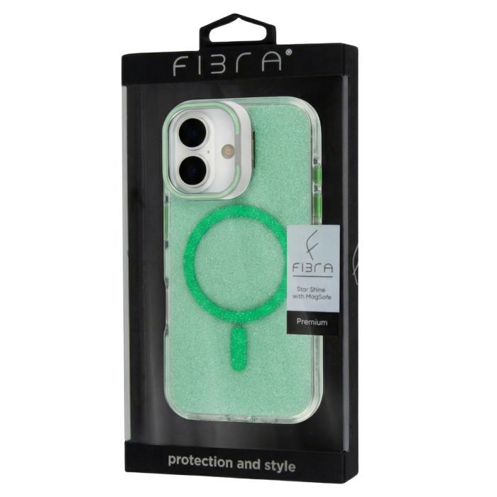 Чехол для мобильного телефона BeCover FIBRA Star Shine MagSafe Apple iPhone 17 Green (715413) изображение 5