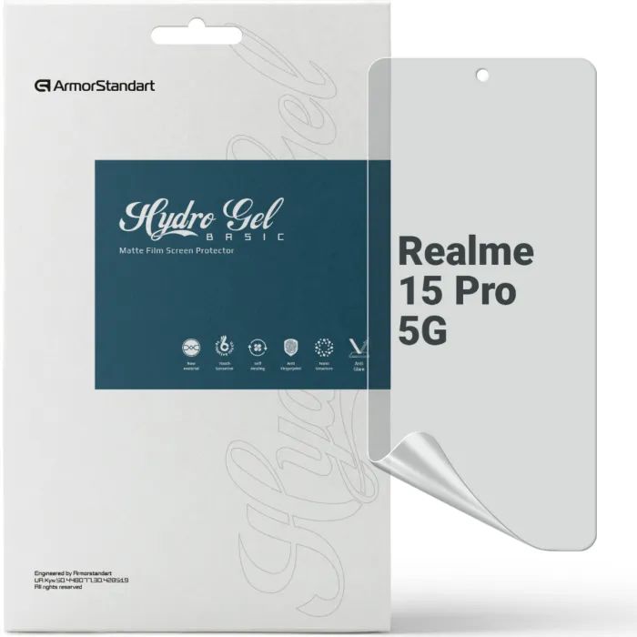 Пленка защитная Armorstandart hydrogel Matte Realme 15 Pro 5G (ARM89110)