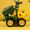 Конструктор Otamanko Машинка-конструктор Трансформер Динозавр 5 в 1 Зеленый/желтый (OTA-133TS) изображение 9