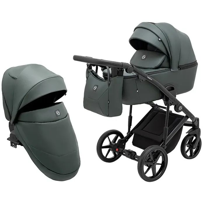 Коляска Adamex 2 в 1 Mobi Air Thermo New ECO SA-29 темо-зелена (681687)