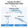 Зарядний пристрій Vention 1xUSB-C PD30W + cable USB-C to USB-C white (G18W0-EU) зображення 4