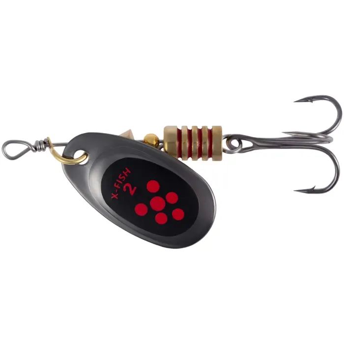 Блесна X-Fish Dark Side 4g 2 Nikel black orange (1917.07.28)