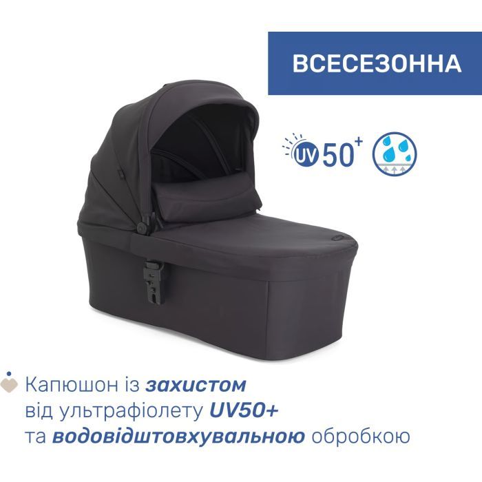 Коляска Chicco 2 в 1 Seety сіра (87097.56.01) изображение 4