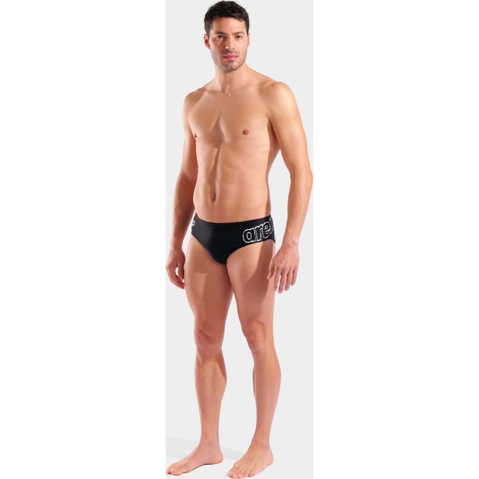 Плавки Arena Scratchy Swim Briefs 010282-500 чорний 95 (3468337640776) изображение 2