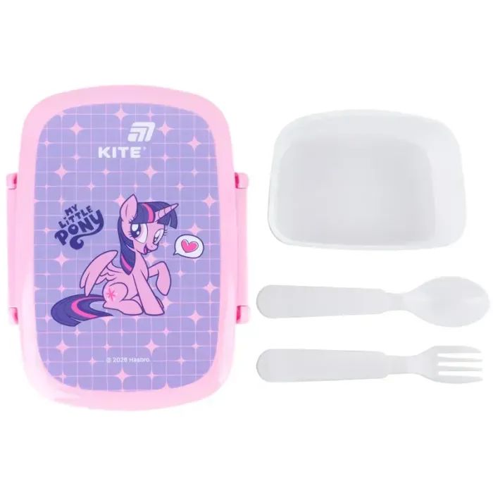 Ланч-бокс дитячий Kite My Little Pony з наповненням, 750 мл (LP26-163) зображення 4