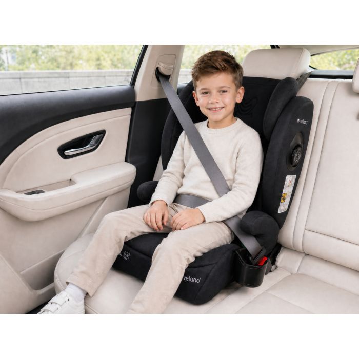 Автокресло Velano Forza i-Size 100150 см, ISOFIX, black (48411) изображение 5