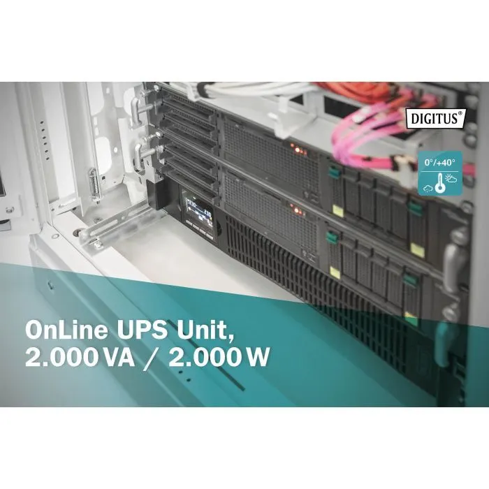 Источник бесперебойного питания Digitus 2000VA/2000W (DN-170095) изображение 7