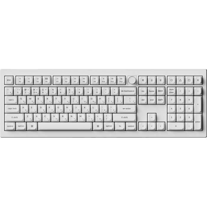 Клавіатура Keychron V6 Ultra Keychron Red Switch RGB UA Black (V6U-D1-UA)