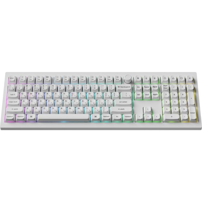 Клавіатура Keychron V6 Ultra Keychron Red Switch RGB UA Black (V6U-D1-UA) зображення 2