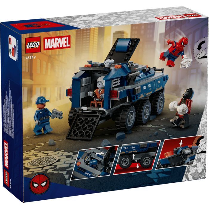 Конструктор LEGO Marvel Spider-Man Prison Transport Chase (76349) зображення 12