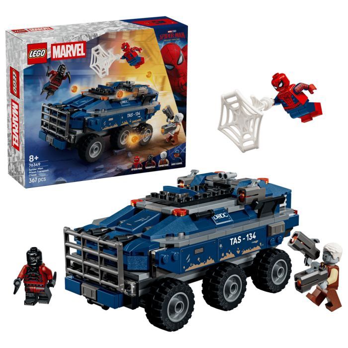 Конструктор LEGO Marvel Spider-Man Prison Transport Chase (76349)