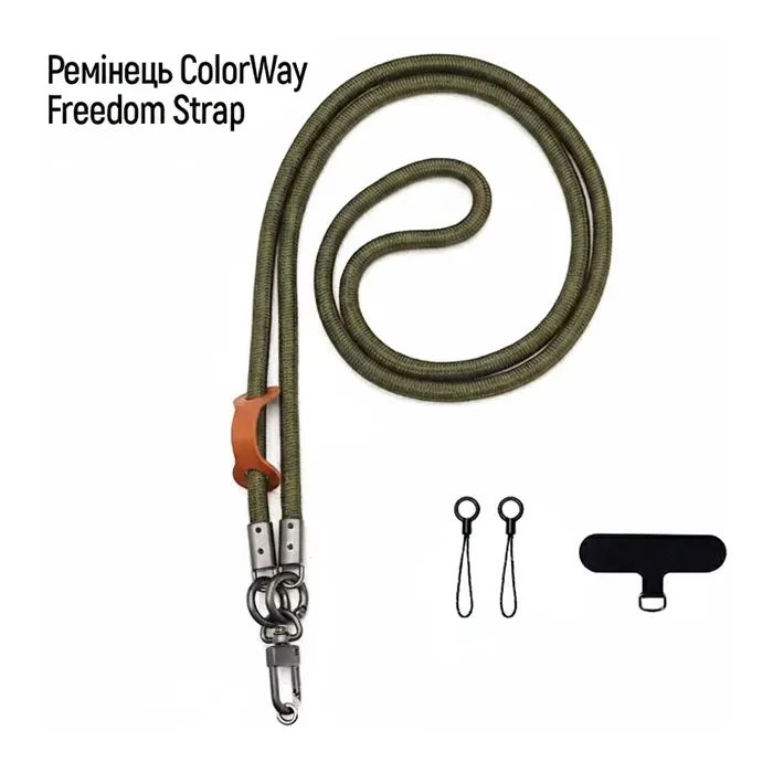 Ремешок для смартфона ColorWay Freedom Strap, orange (CW-SCFS-OG) изображение 2