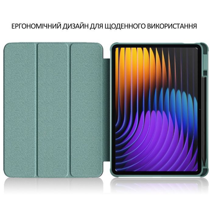 Чохол до планшета BeCover Soft Edge TPU Xiaomi Pad 7 / 7 Pro 11.2" Green (715541) зображення 6