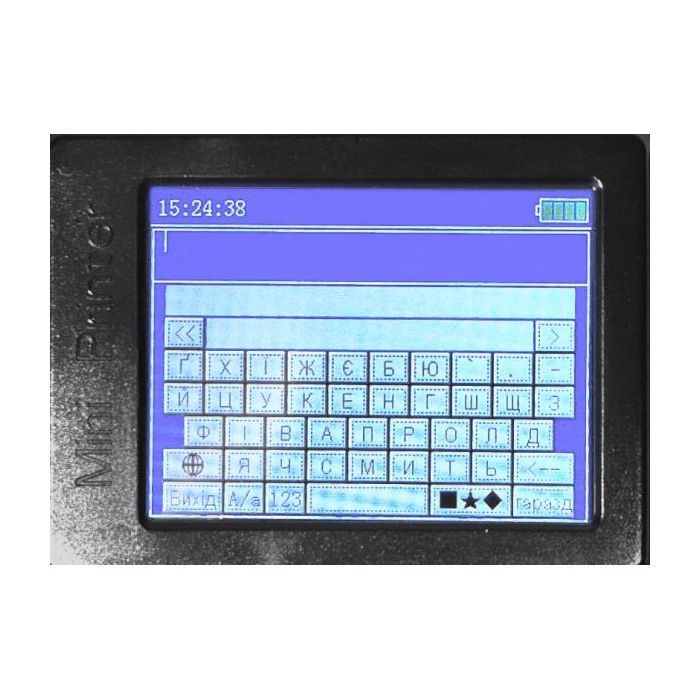 Маркиратор UKRMARK каплеструйный, MINI C, 25.4mm, blue (900374) изображение 2