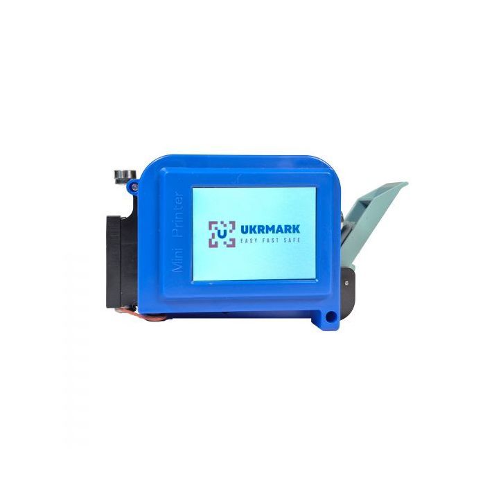 Маркиратор UKRMARK каплеструйный, MINI C, 25.4mm, blue (900374) изображение 3