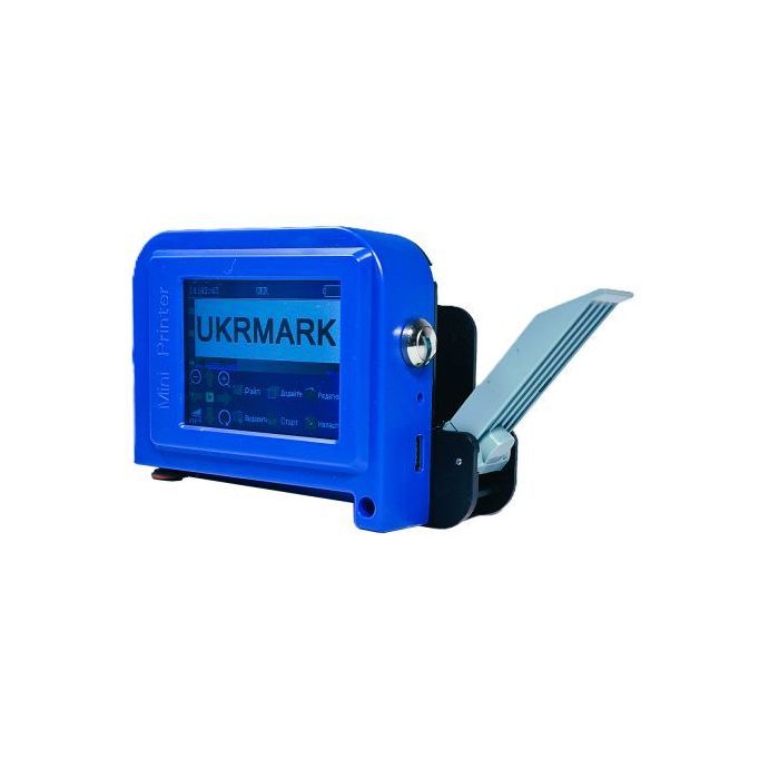Маркиратор UKRMARK каплеструйный, MINI C, 25.4mm, blue (900374) изображение 5