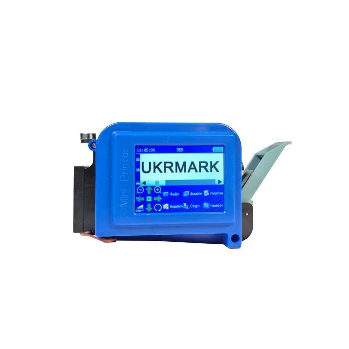 Маркиратор UKRMARK каплеструйный, MINI C, 25.4mm, blue (900374) изображение 6