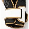 Боксерские перчатки Everlast PowerLock Boxing Training Gloves P00003050 білий, золотий 14 унцій (009283620127) изображение 4
