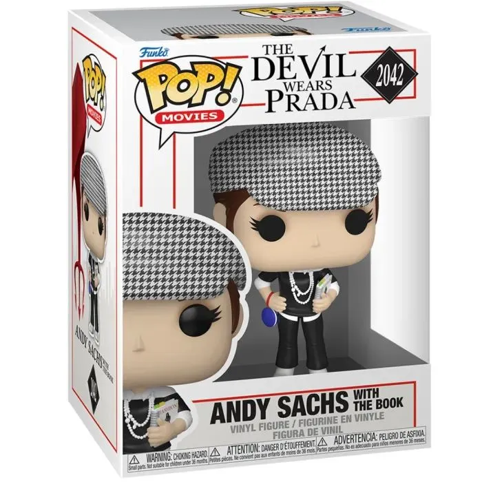Фигурка Funko Pop серии Дьявол носит Prada - Энди Сакс с книгой (90349) изображение 2