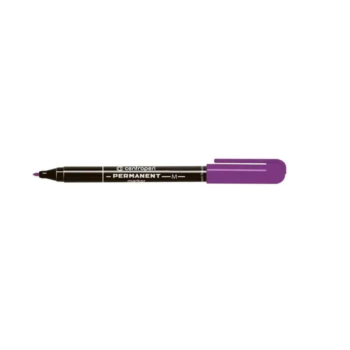Маркер Centropen Permanent 2846 1 мм фиолетовый (2846/08)