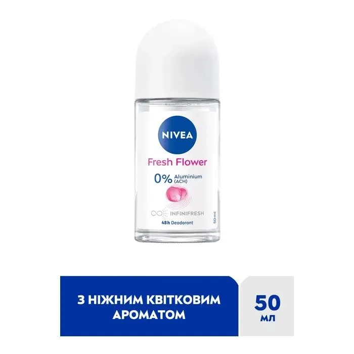 Антиперспірант Nivea Fresh Flower Deodorant 50 мл (42289388) зображення 2