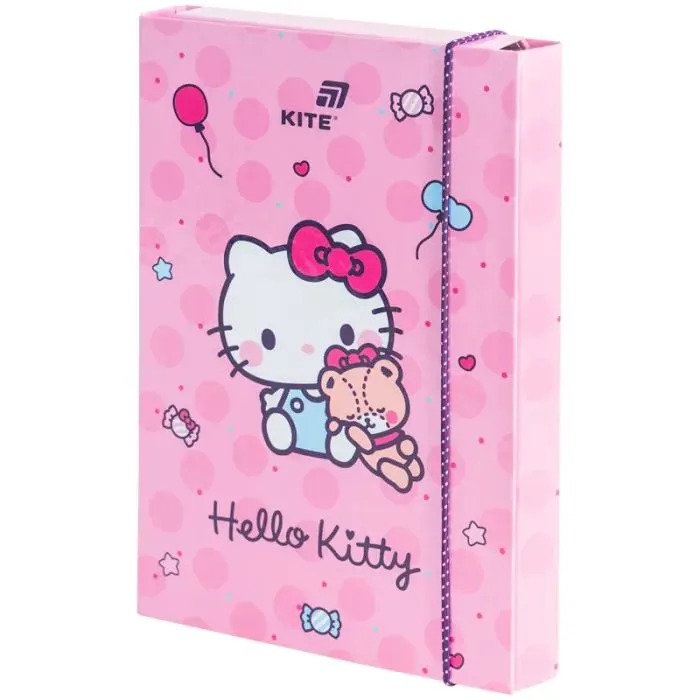 Папка для зошитів Kite на гумці Hello Kitty (HK26-210-1)