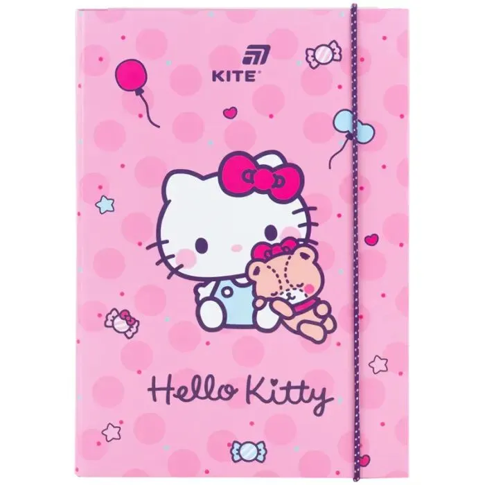 Папка для зошитів Kite на гумці Hello Kitty (HK26-210-1) зображення 2